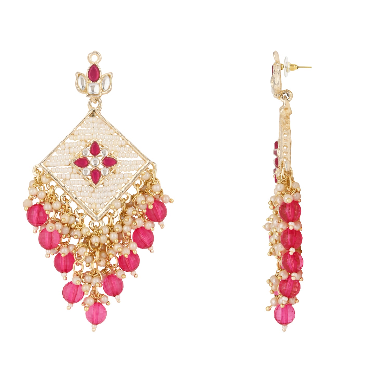 Mysha Pink Earrings