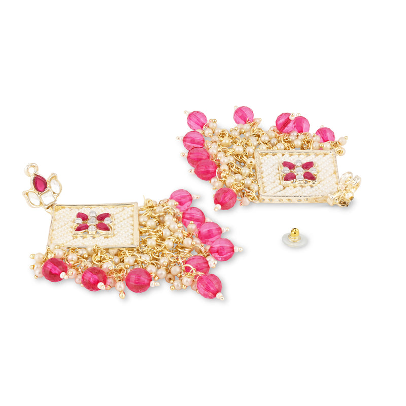 Mysha Pink Earrings
