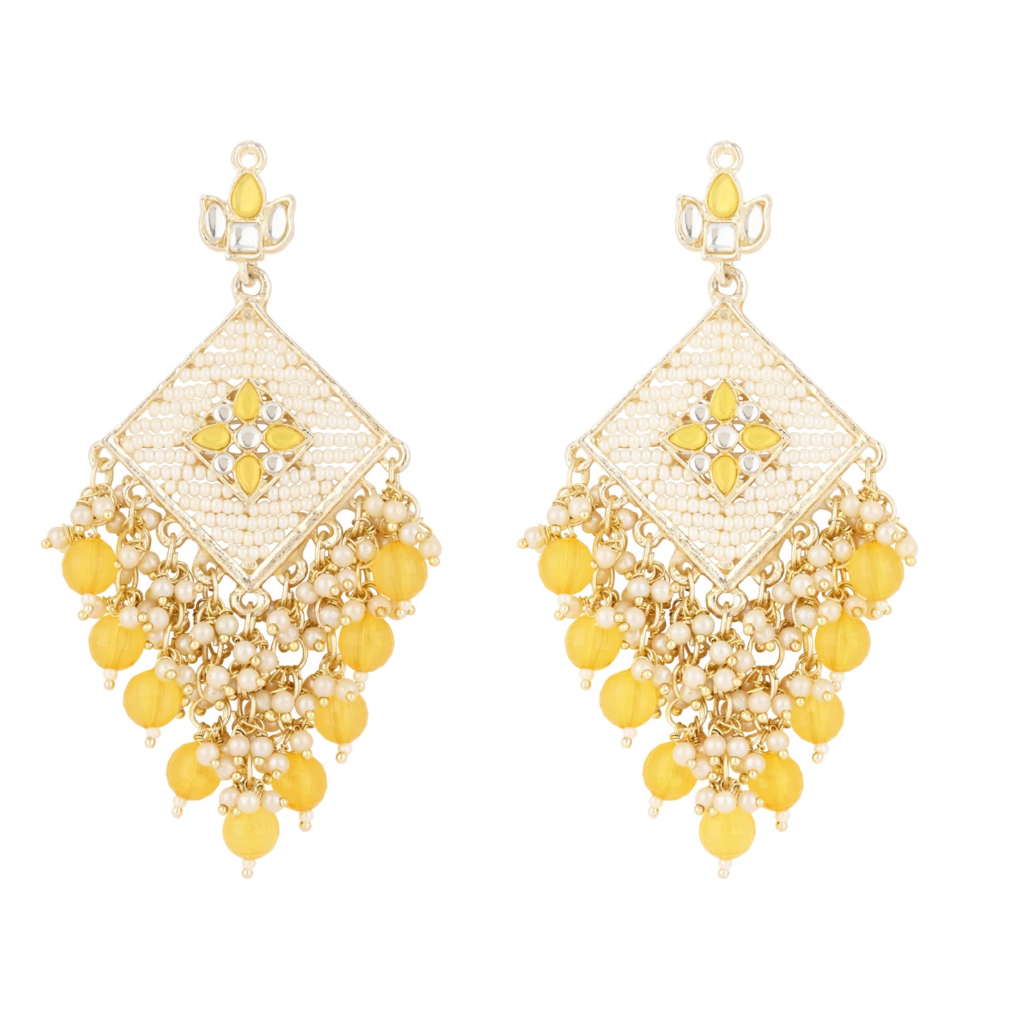 Mysha Yellow Earrings