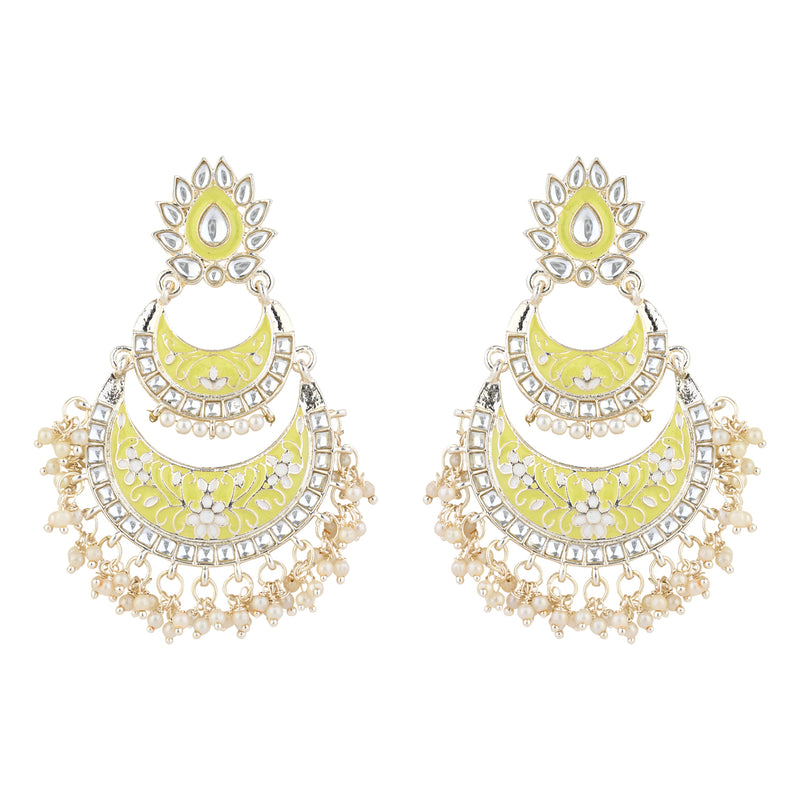 Mumtaz Yellow Earrings