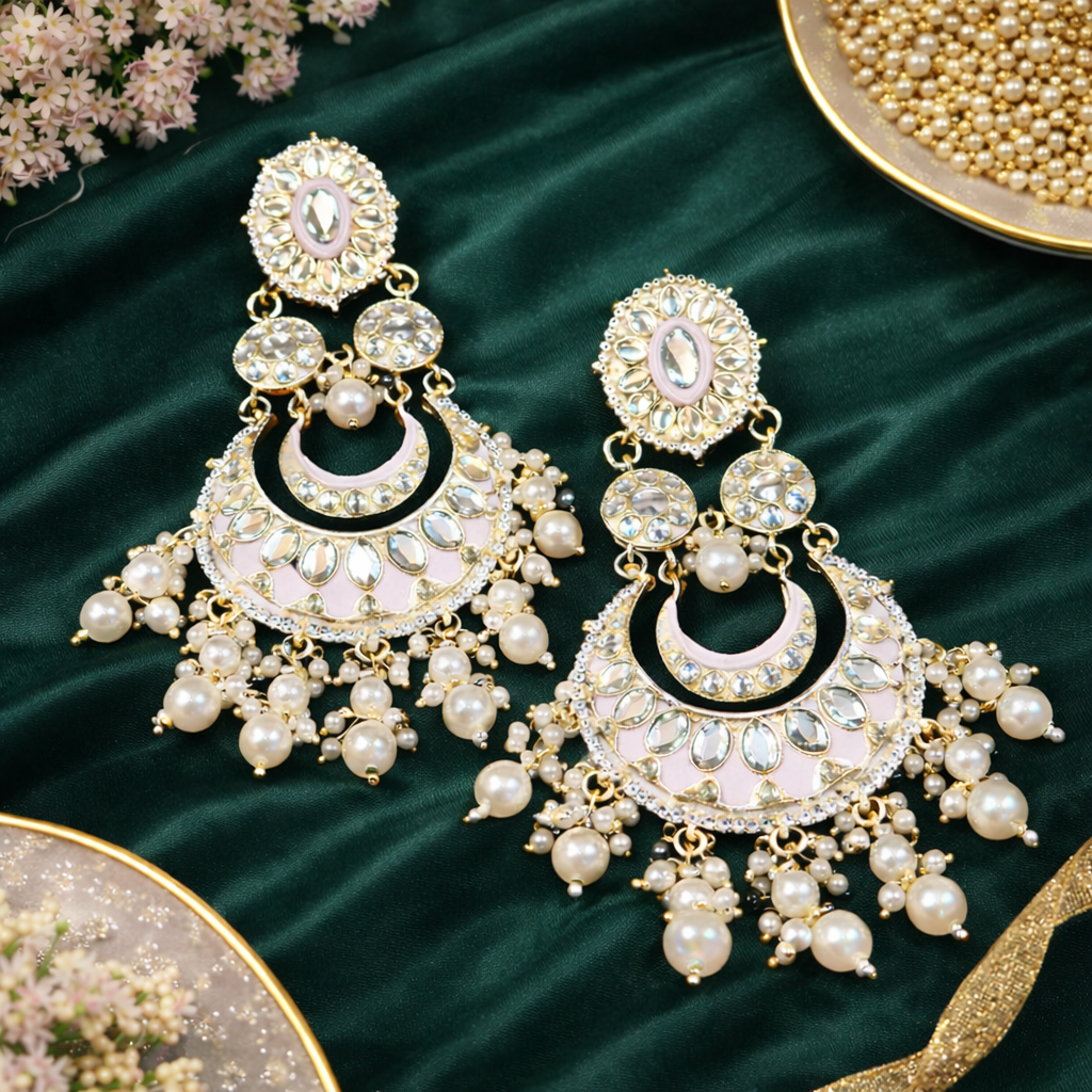 Tasmin Purple Earrings