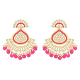 'Mahnoor' Pink Earrings