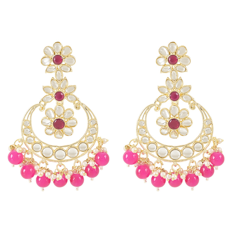 'Bushra' Pink Earrings