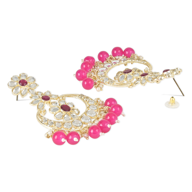 'Bushra' Pink Earrings