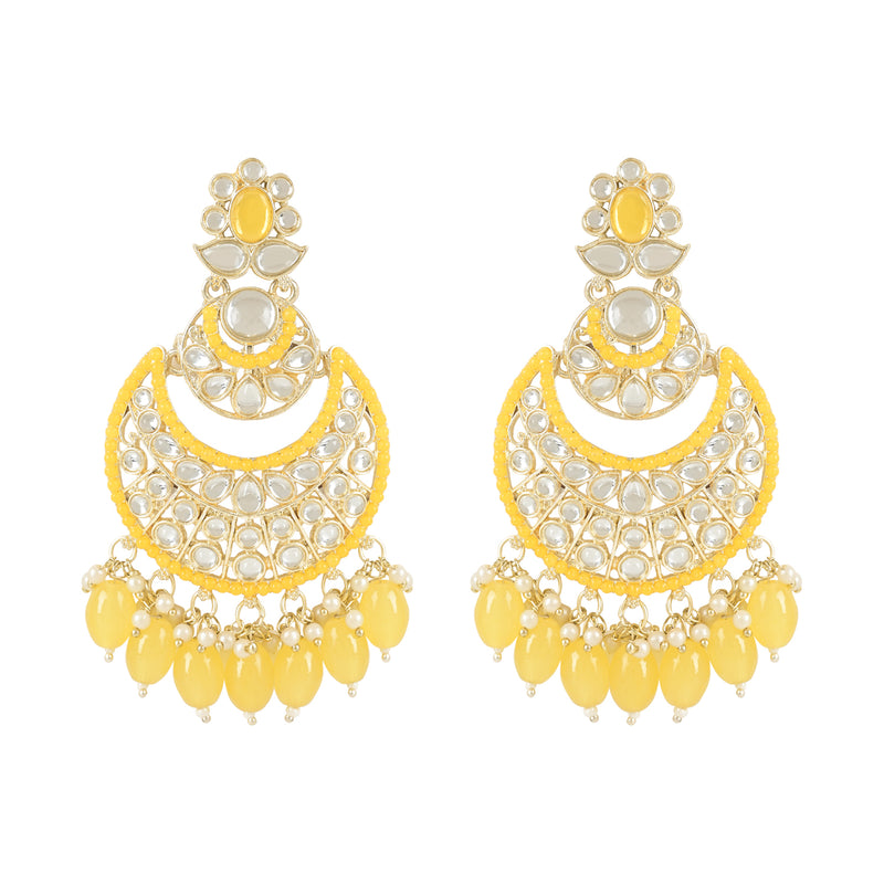 Pranjali Yellow Earrings