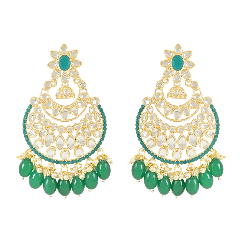 Ronita Green Earrings