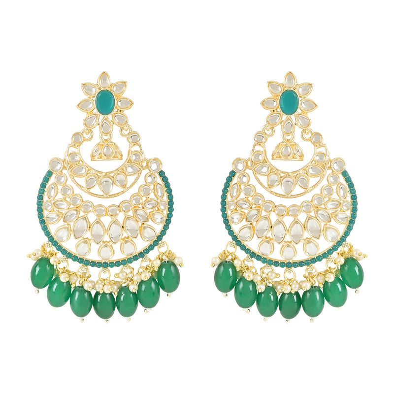 Ronita Green Earrings