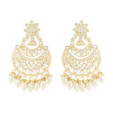 Ronita White Earrings