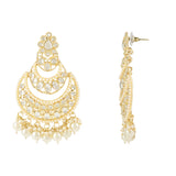 Priyanshi White Earrings