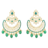 Vaishnavi Green Earrings