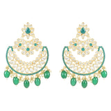 Vaishnavi Green Earrings