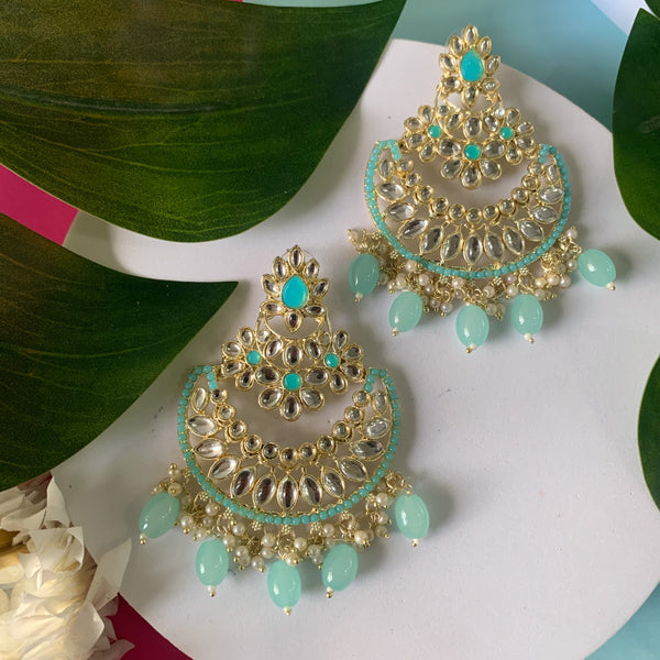 Vaishnavi Turquoise Earrings