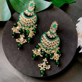 Insha Green Earrings