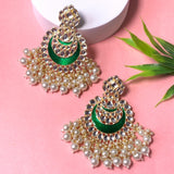 Mansi Green Earrings