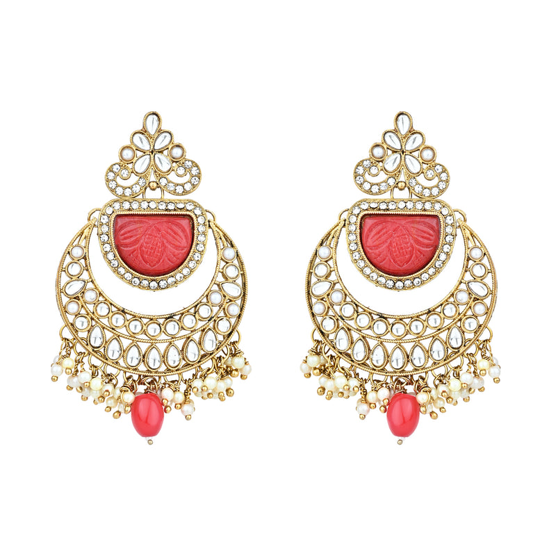 Iram Red Earrings