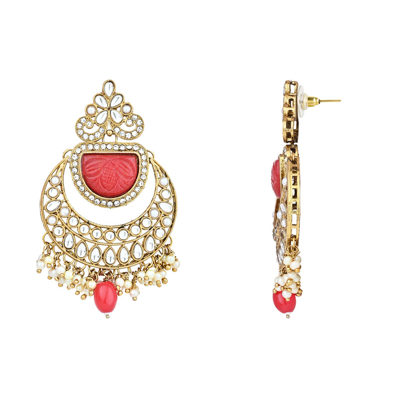 Iram Red Earrings