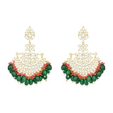 Saamya Green Earrings