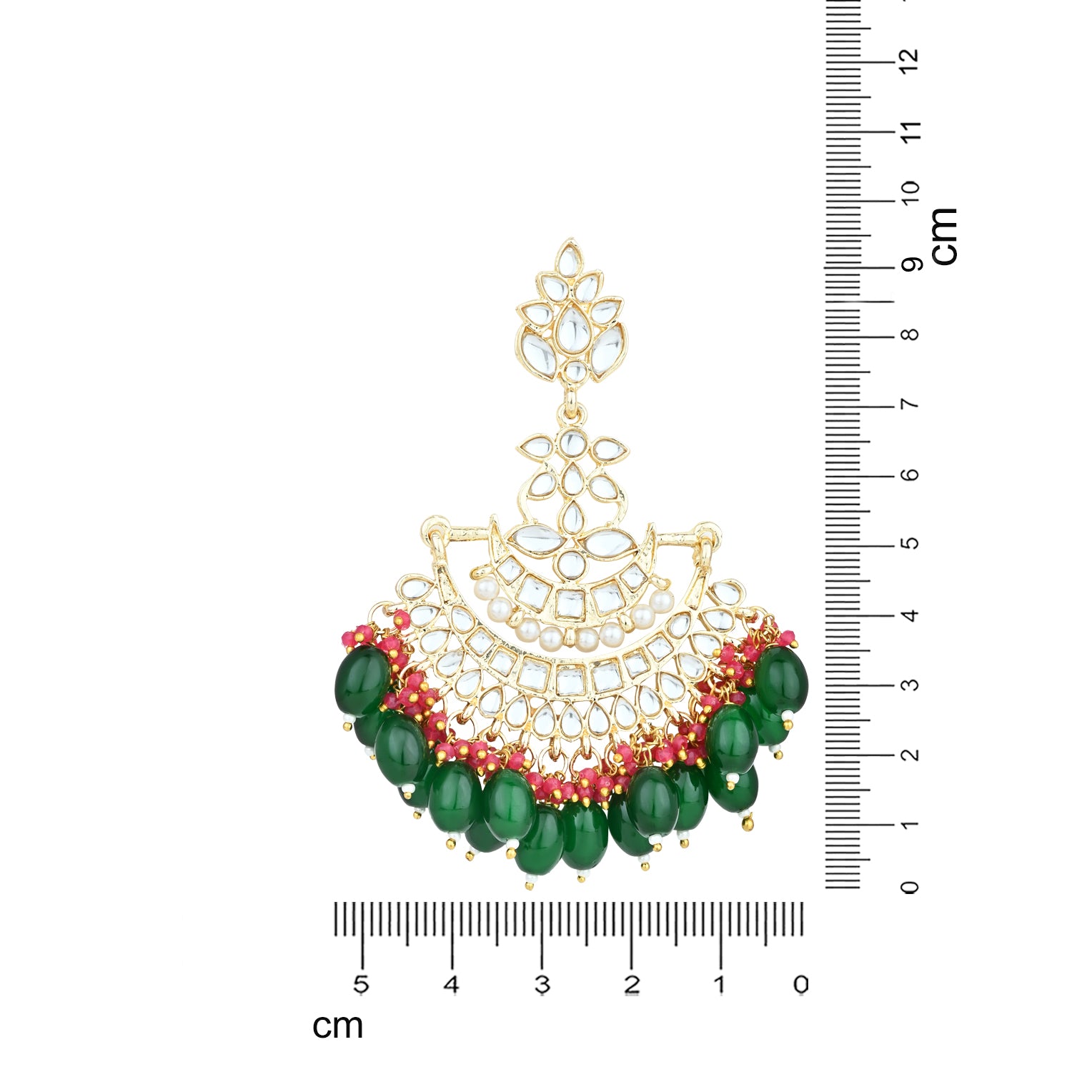 Saamya Green Earrings