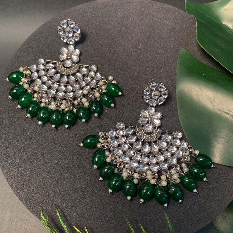 Aasma Green Earrings