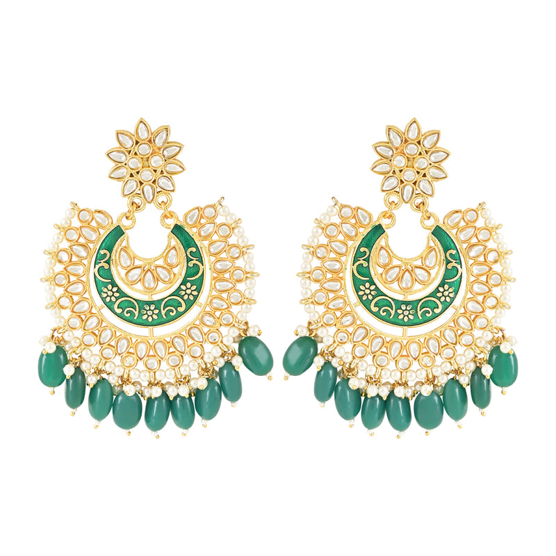 Ranchi Green Earrings