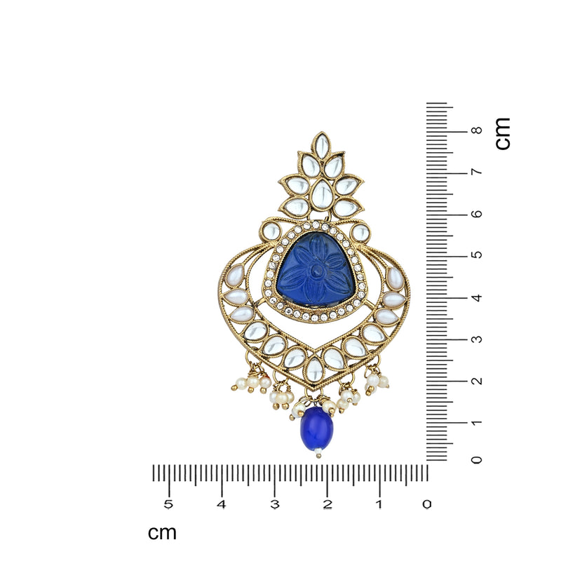 Rivanya Blue Earrings