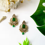 Yamika Green Earrings