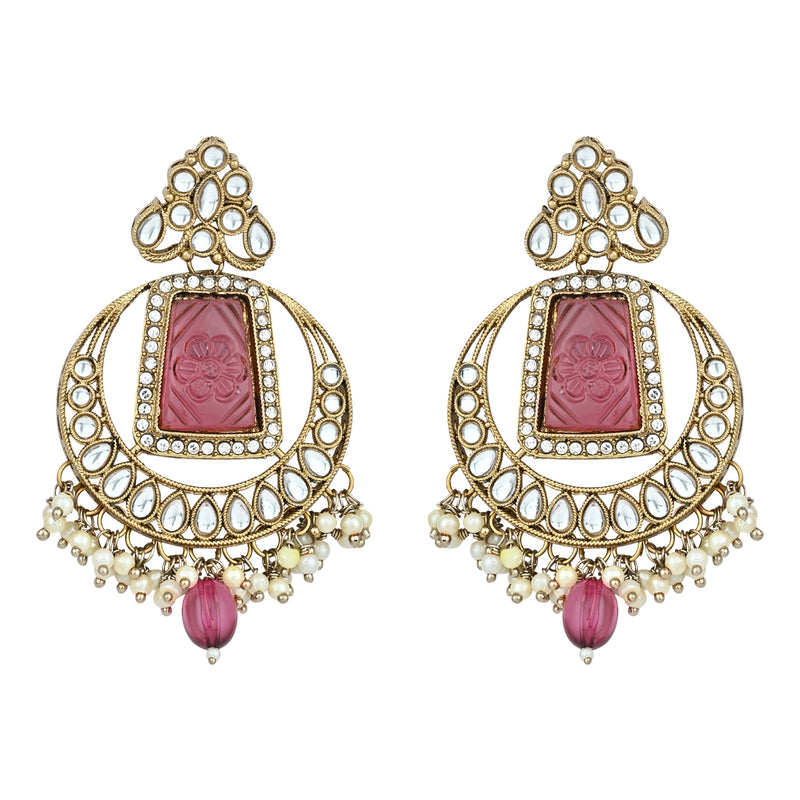 Yamika Purple Earrings