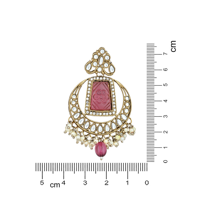 Yamika Purple Earrings
