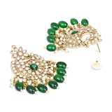 Ishrat Green Earrings