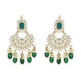 Aisha Green Earrings