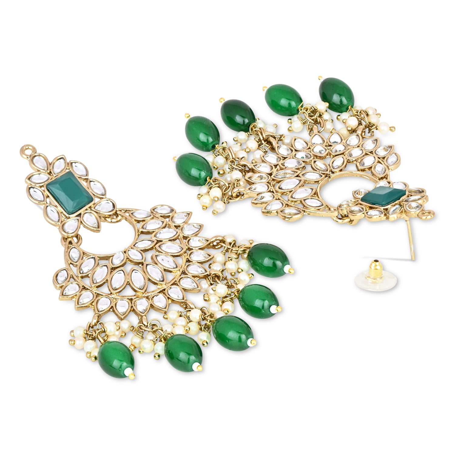 Aisha Green Earrings