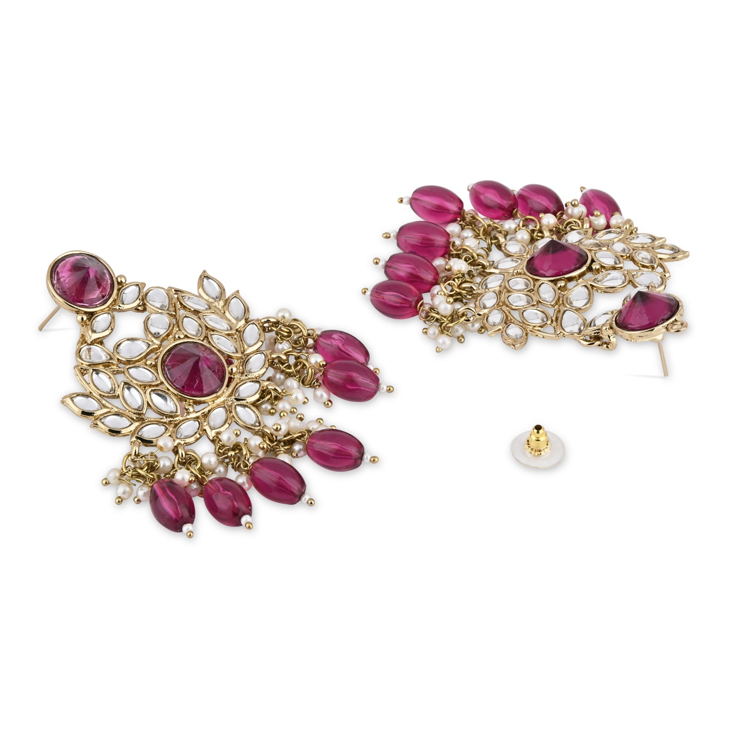 Samira Wine Earrings