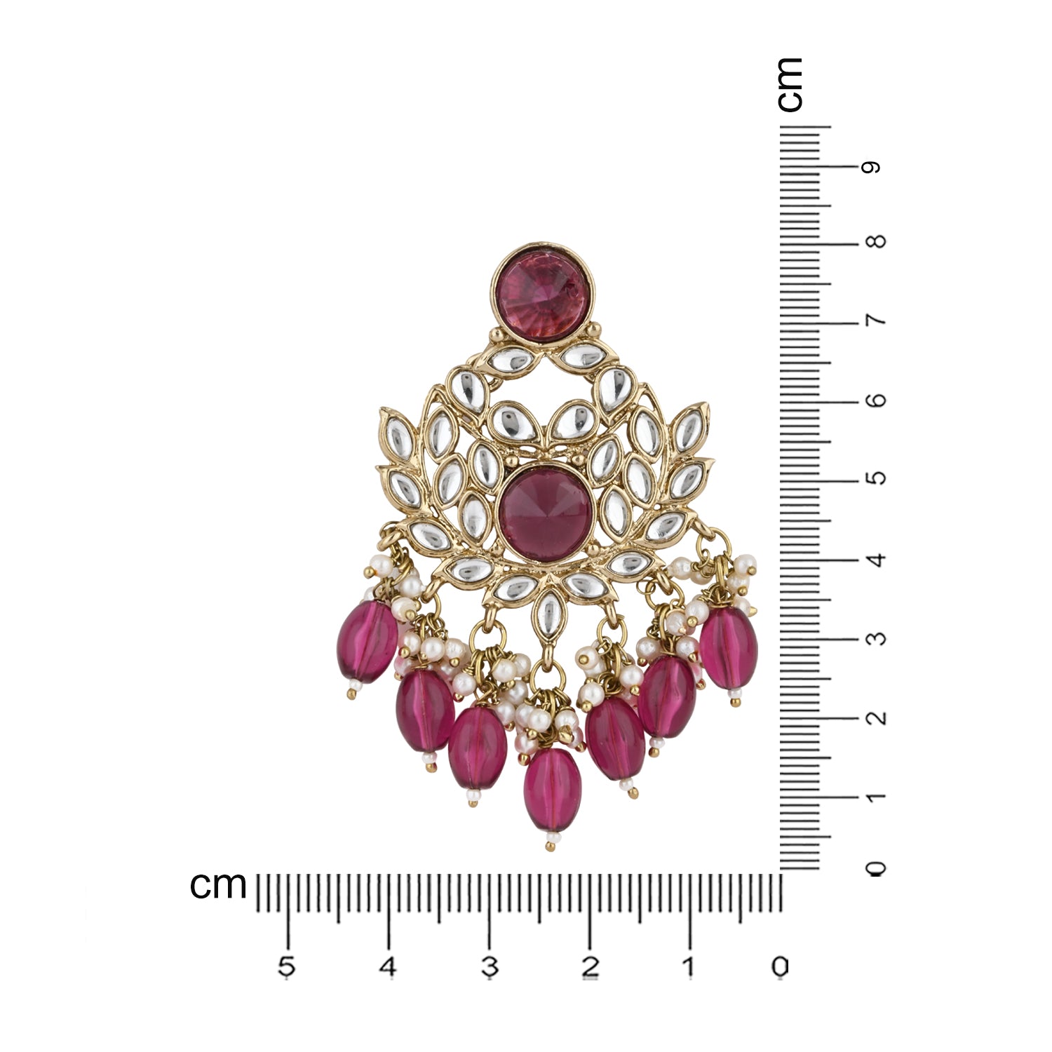 Samira Wine Earrings