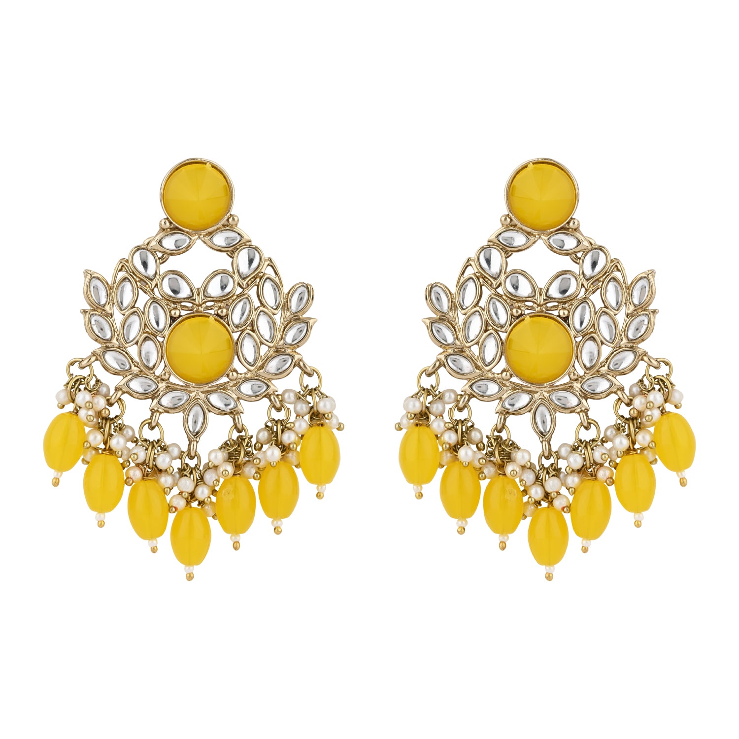 Samira Yellow Earrings