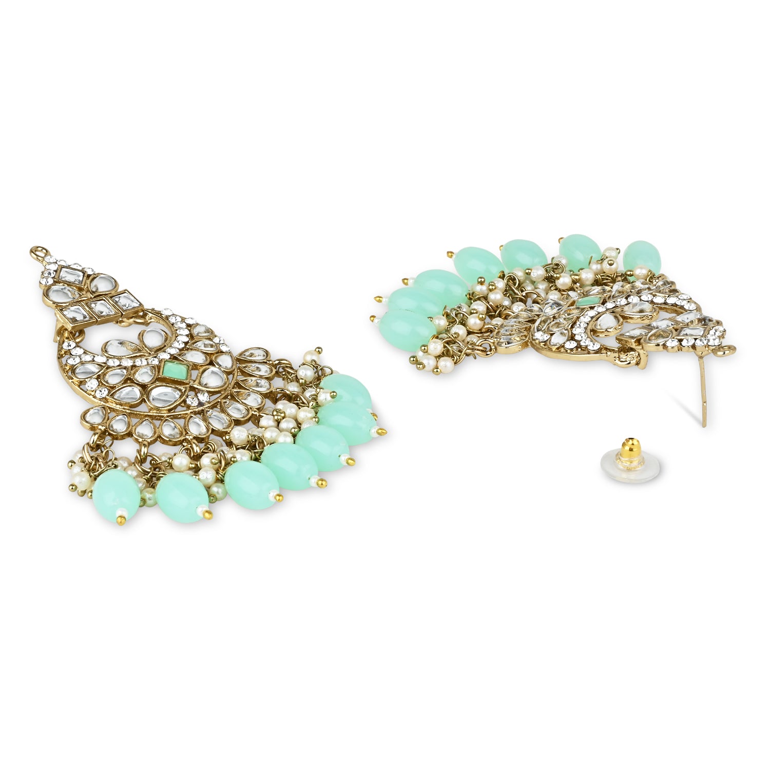 Ashvi Mint Earrings