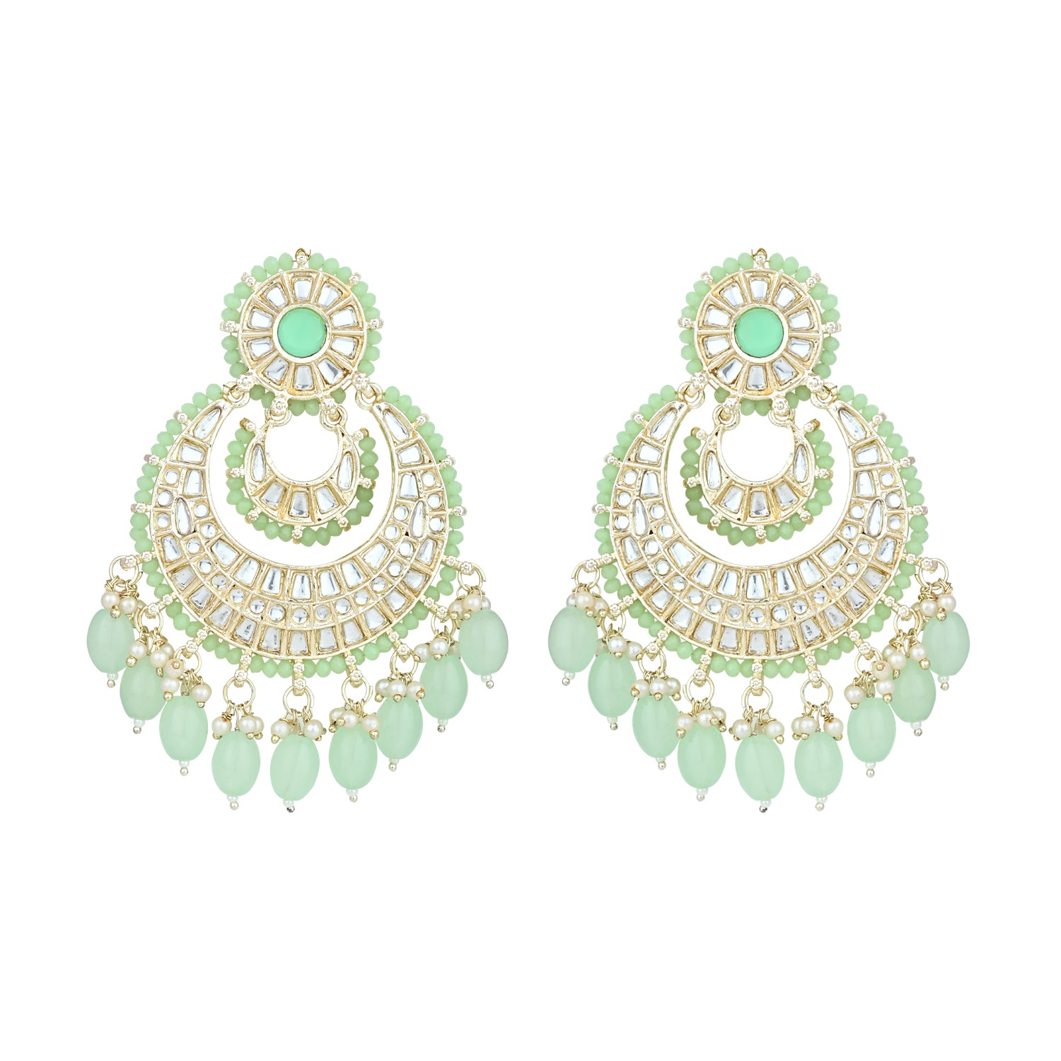 Mirha Mint Earrings
