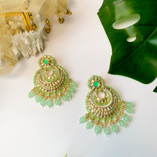 Mirha Mint Earrings