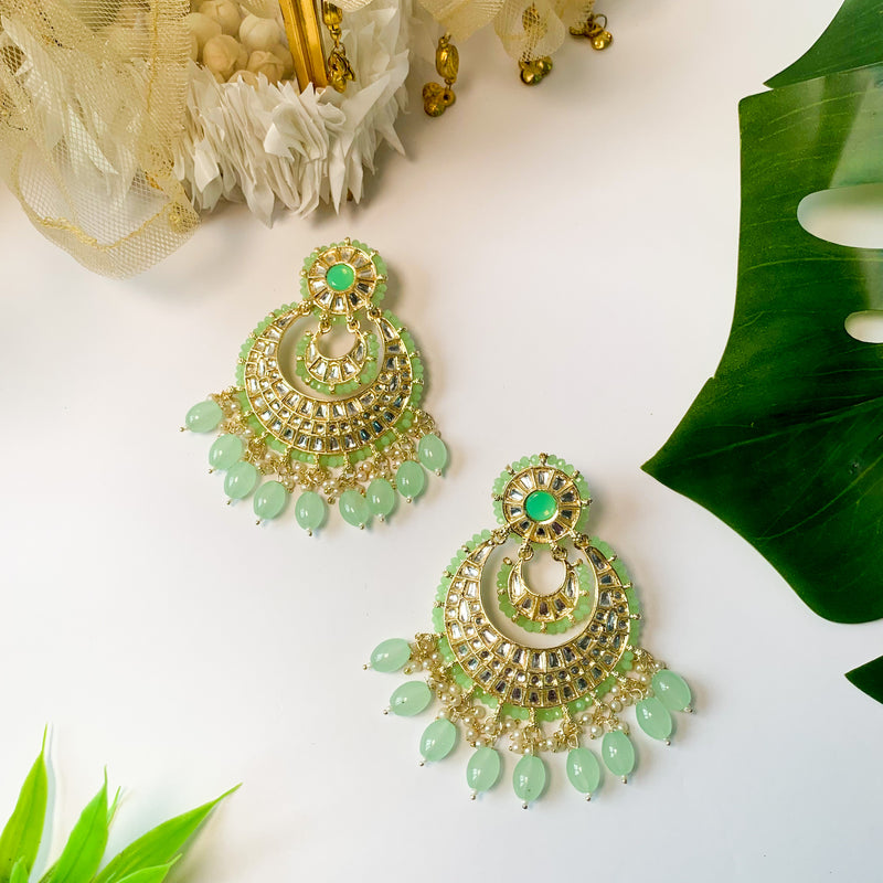 Mirha Mint Earrings