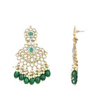 Shifa Green Earrings