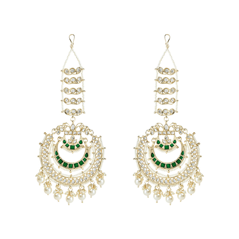 Nysha Green Earrings