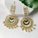 Nysha Green Earrings