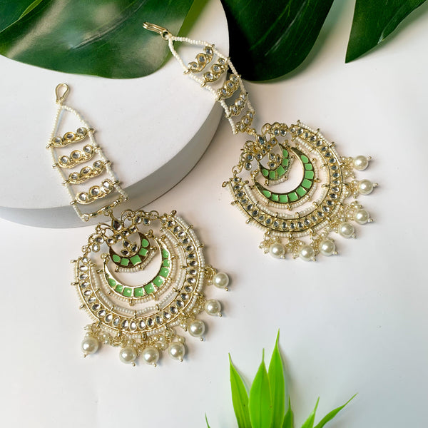 Nysha Mint Earrings