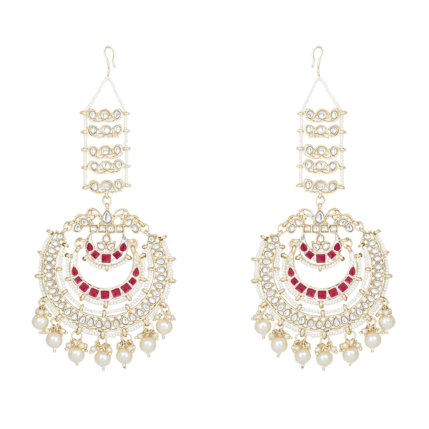 Nysha Pink Earrings