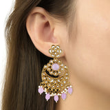 Ranya Purple Earrings