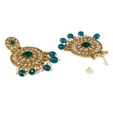 Richael Peacock Green Earrings