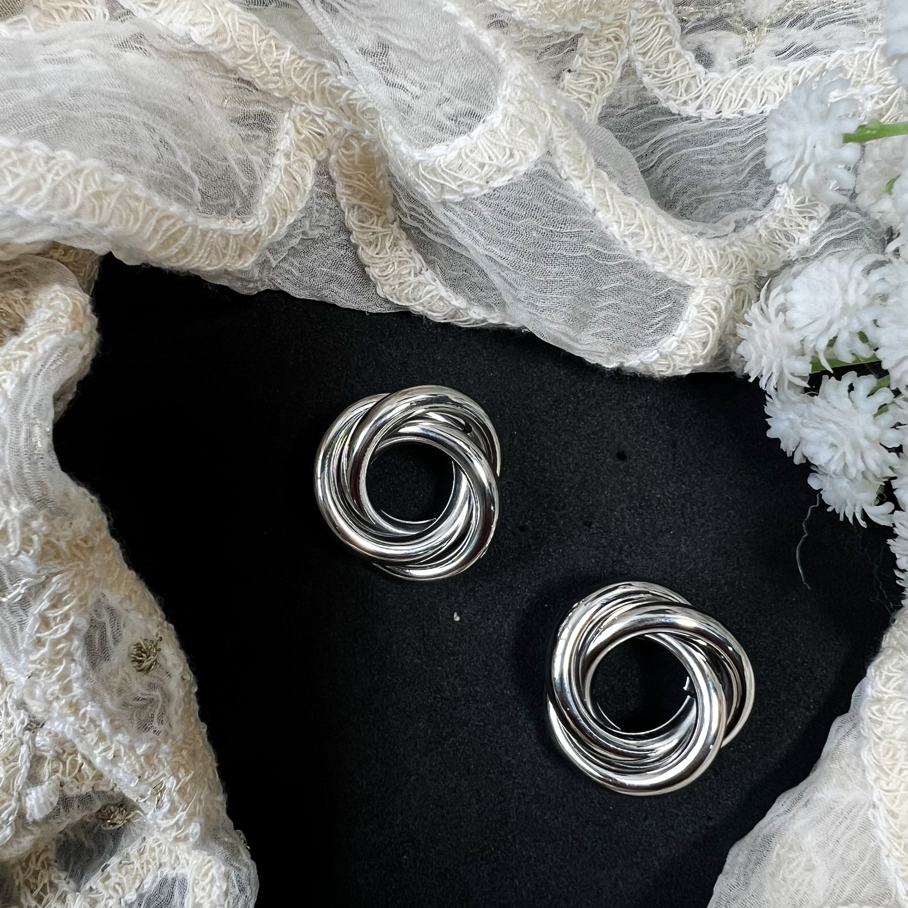 Amur Silver Studs