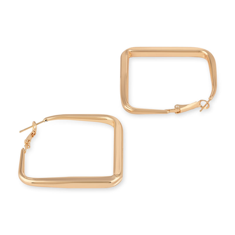 Douro Golden Hoop Earrings