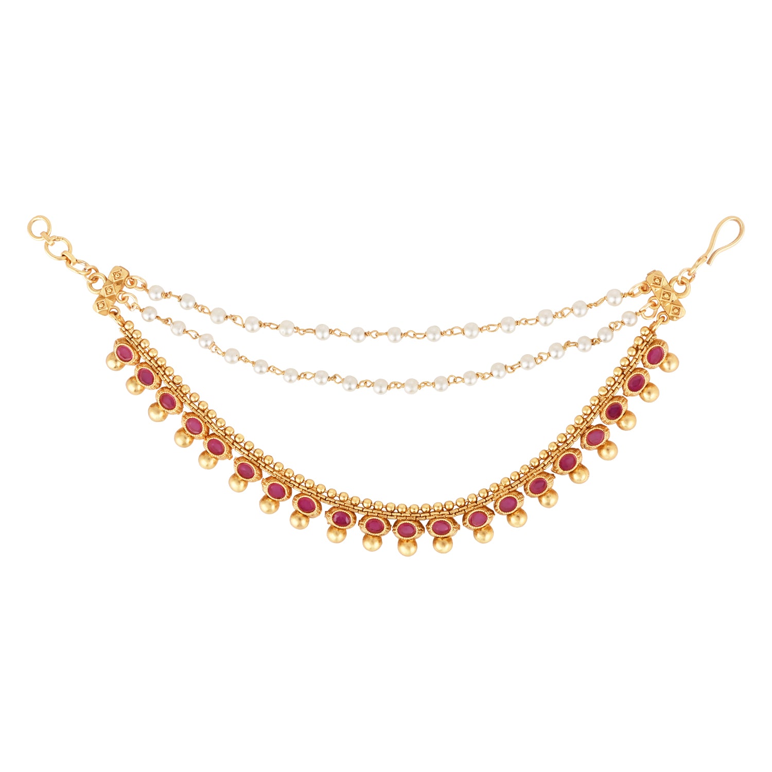 Srhitha Pink EarChain