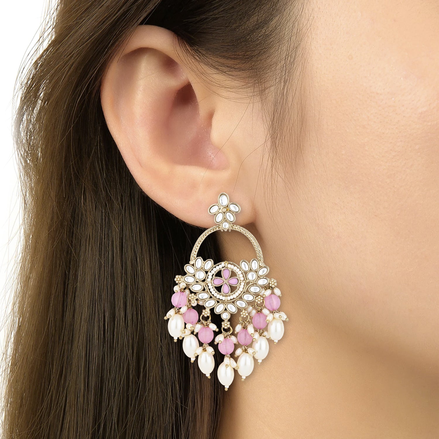 Lyla Purple Earrings