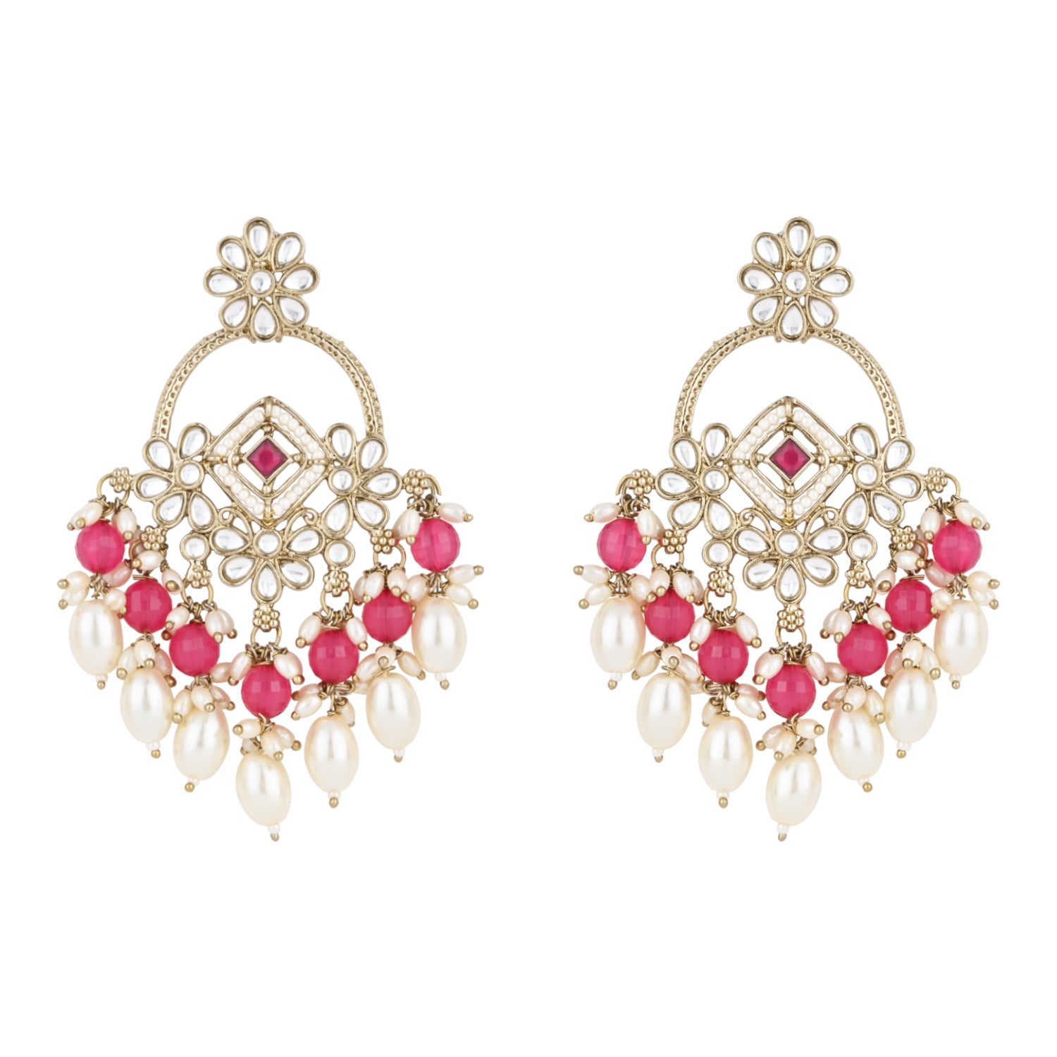 Jeel Pink Earrings